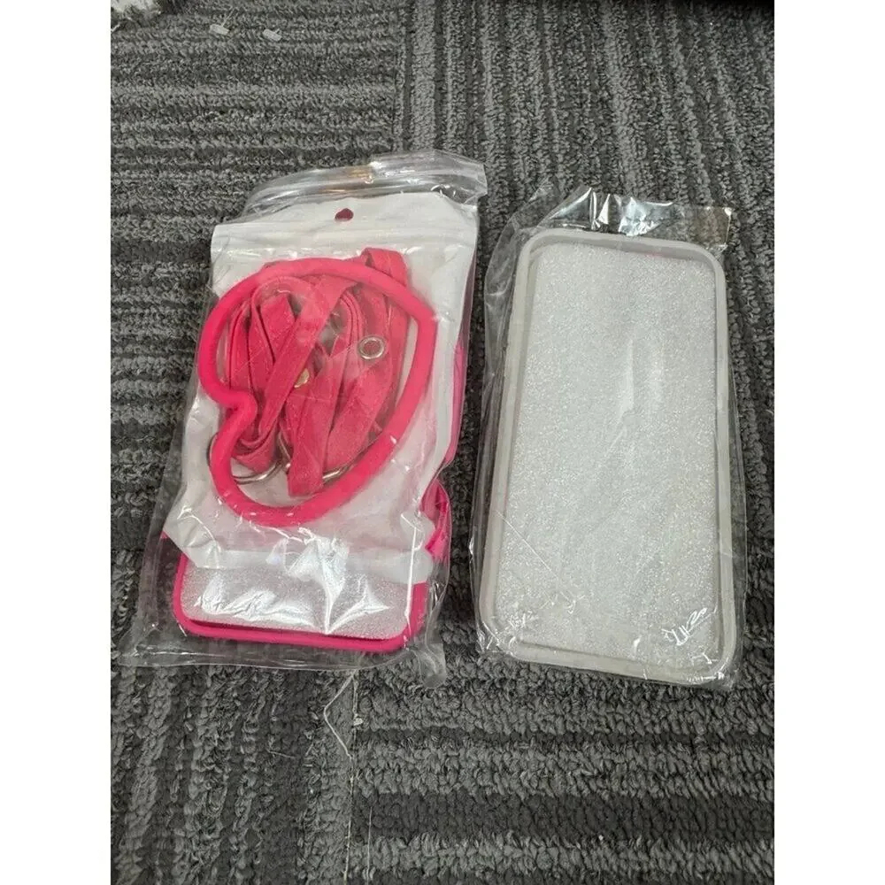 Echo Miss iPhone 14 Pro Max Case Bundle Lot of 4 Pink Girly Cases +Charm NIP